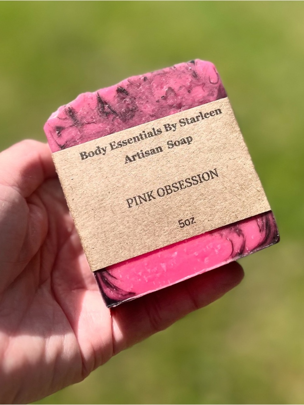 Hand Crafted - Artisan Soap - Pink Obsession - Picture 2 of 6